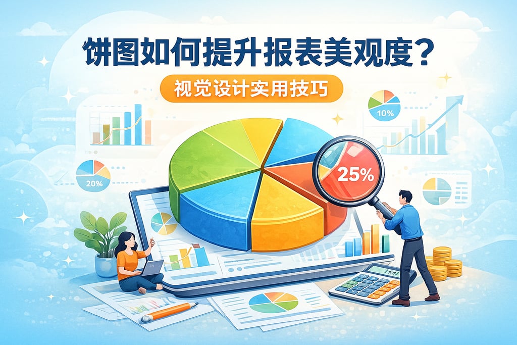 饼图如何提升报表美观度？视觉设计实用技巧