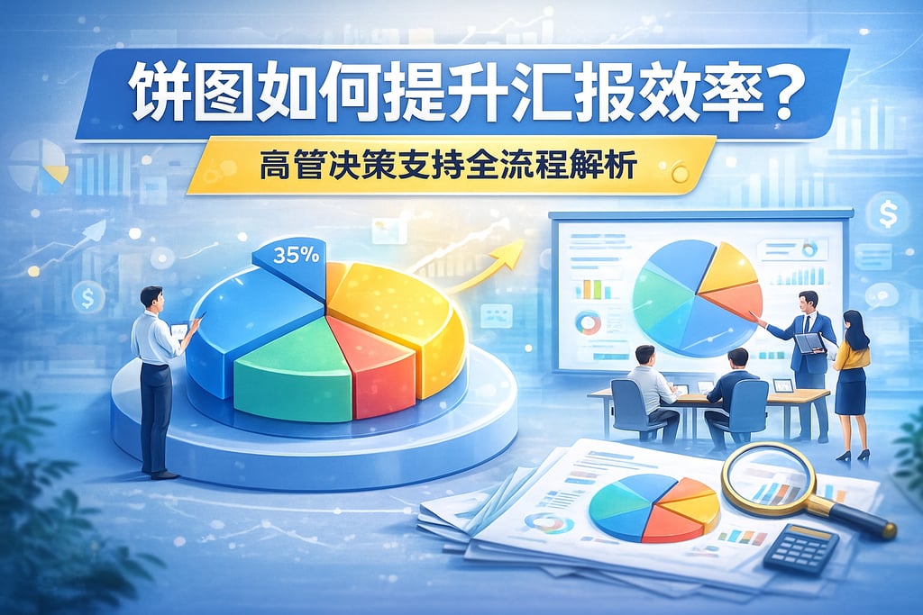 饼图如何提升汇报效率？高管决策支持全流程解析