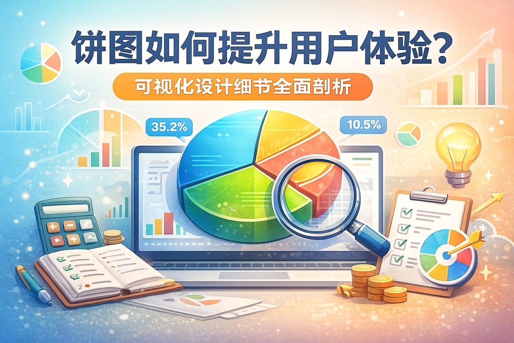 饼图如何提升用户体验？可视化设计细节全面剖析