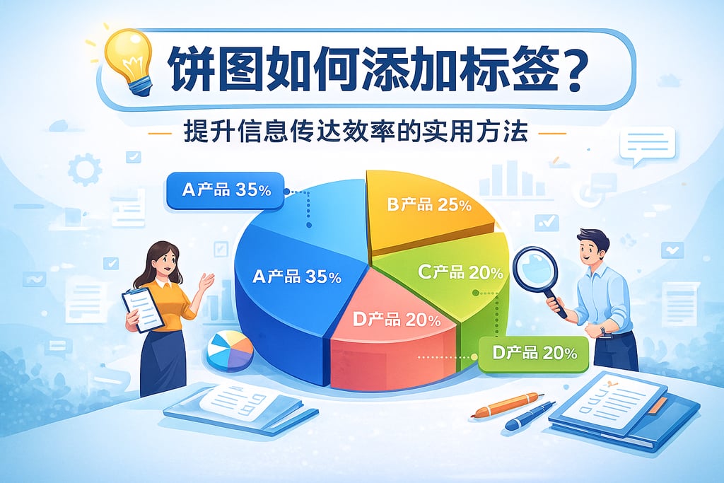 饼图如何添加标签？提升信息传达效率的实用方法