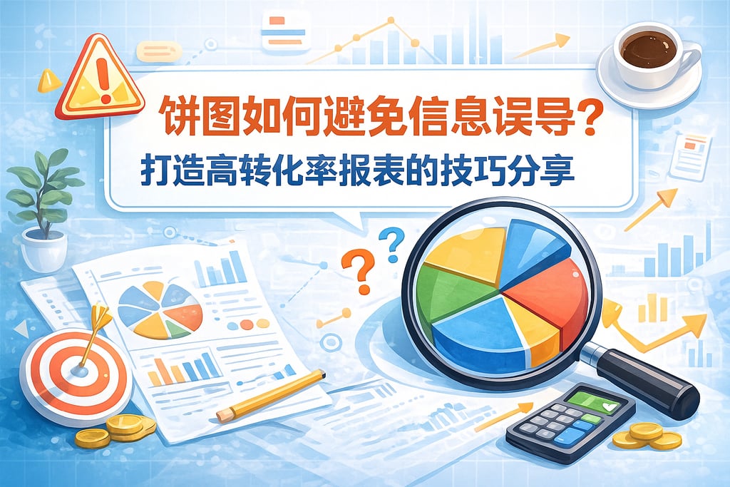 饼图如何避免信息误导？打造高转化率报表的技巧分享