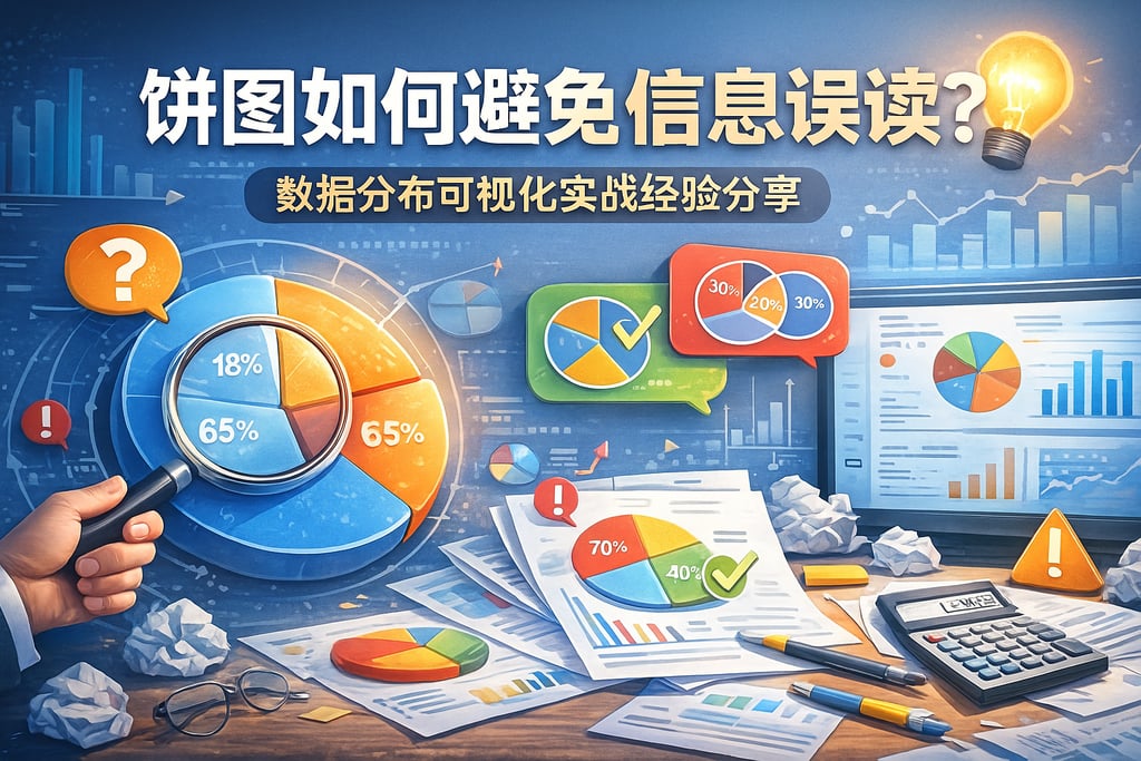饼图如何避免信息误读？数据分布可视化实战经验分享
