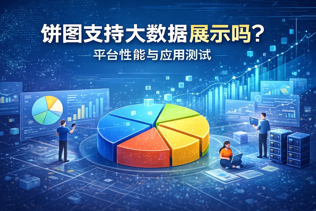 饼图支持大数据展示吗？平台性能与应用测试