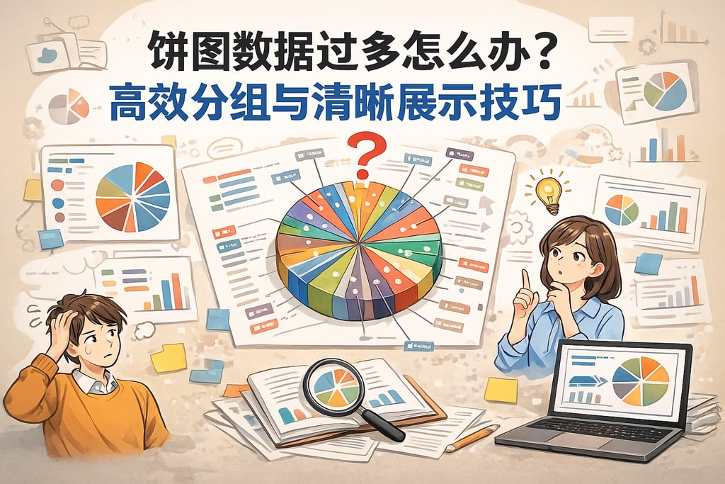 饼图数据过多怎么办？高效分组与清晰展示技巧