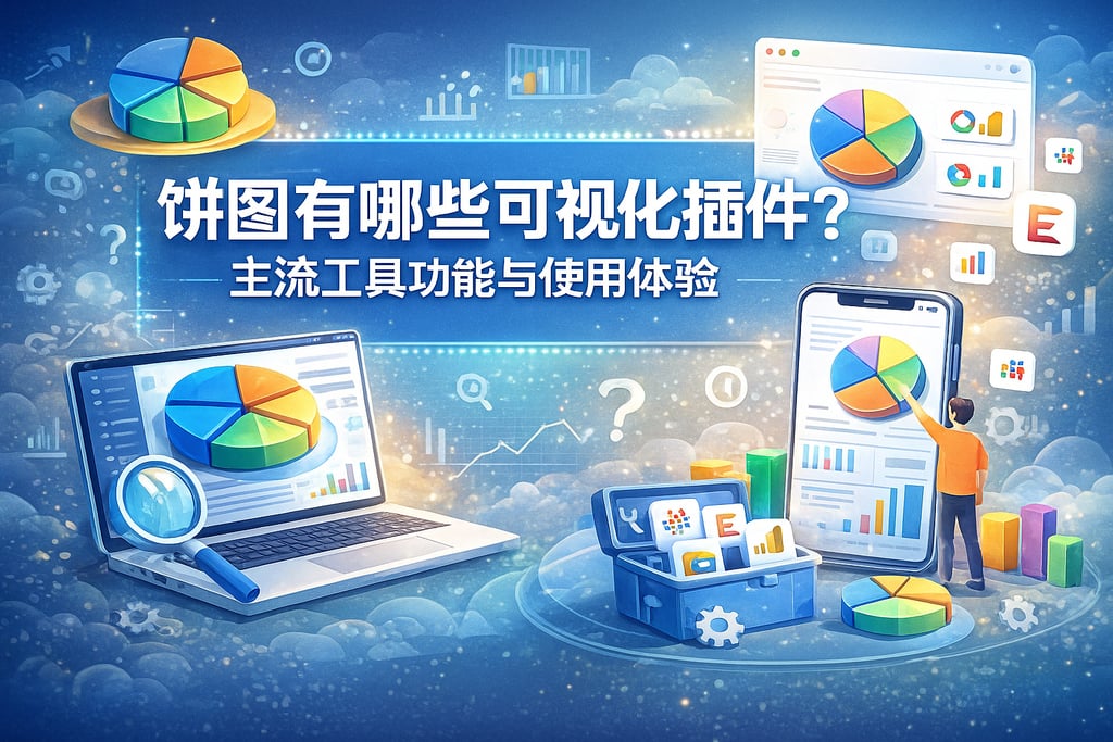 饼图有哪些可视化插件？主流工具功能与使用体验
