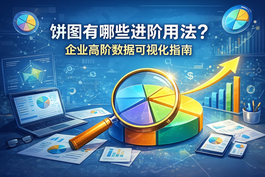 饼图有哪些进阶用法？企业高阶数据可视化指南