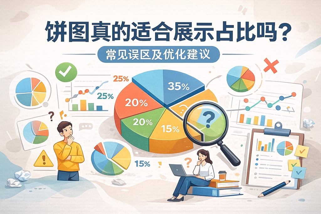 饼图真的适合展示占比吗？常见误区及优化建议