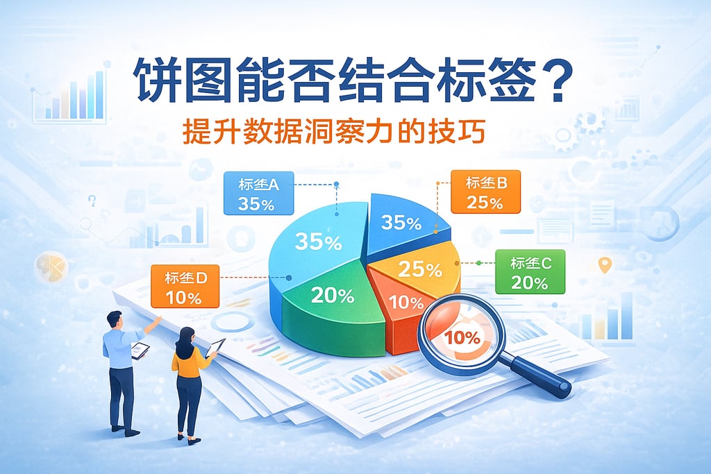 饼图能否结合标签？提升数据洞察力的技巧
