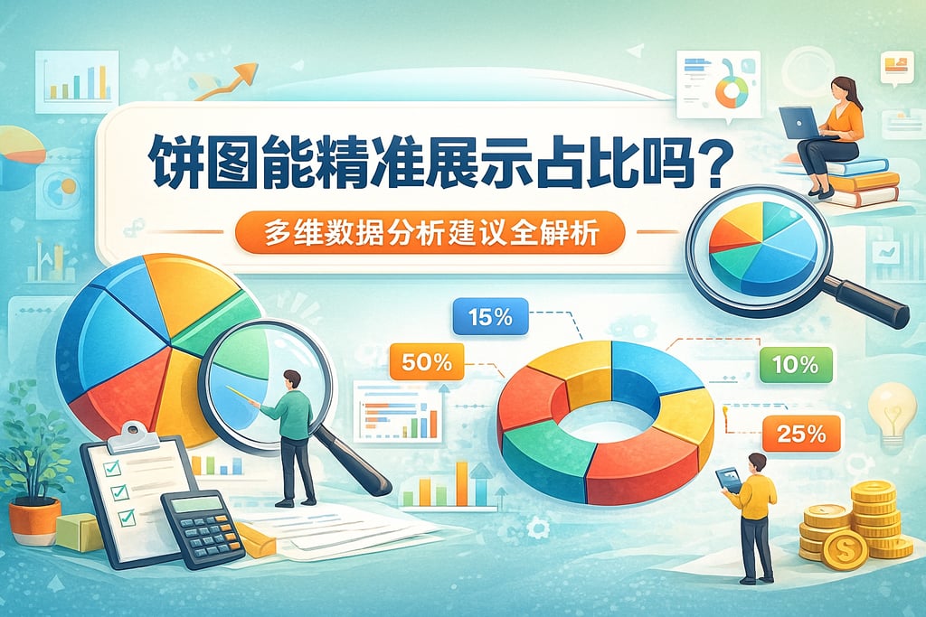 饼图能精准展示占比吗？多维数据分析建议全解析
