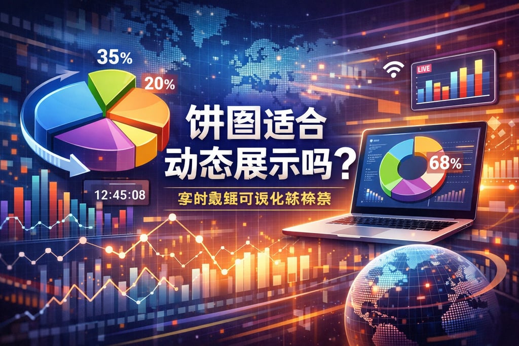 饼图适合动态展示吗？实时数据可视化新体验