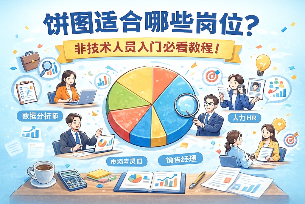 饼图适合哪些岗位？非技术人员入门必看教程
