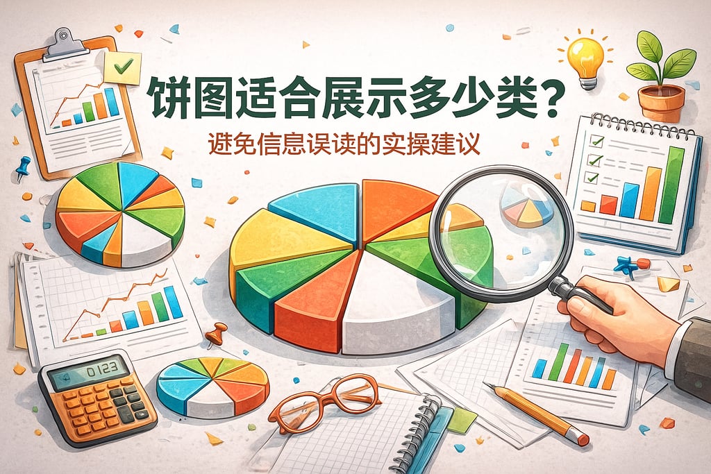 饼图适合展示多少类？避免信息误读的实操建议