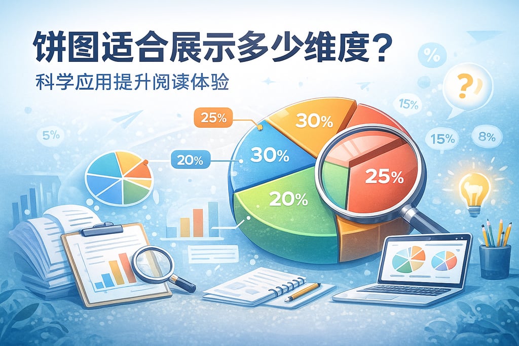 饼图适合展示多少维度？科学应用提升阅读体验