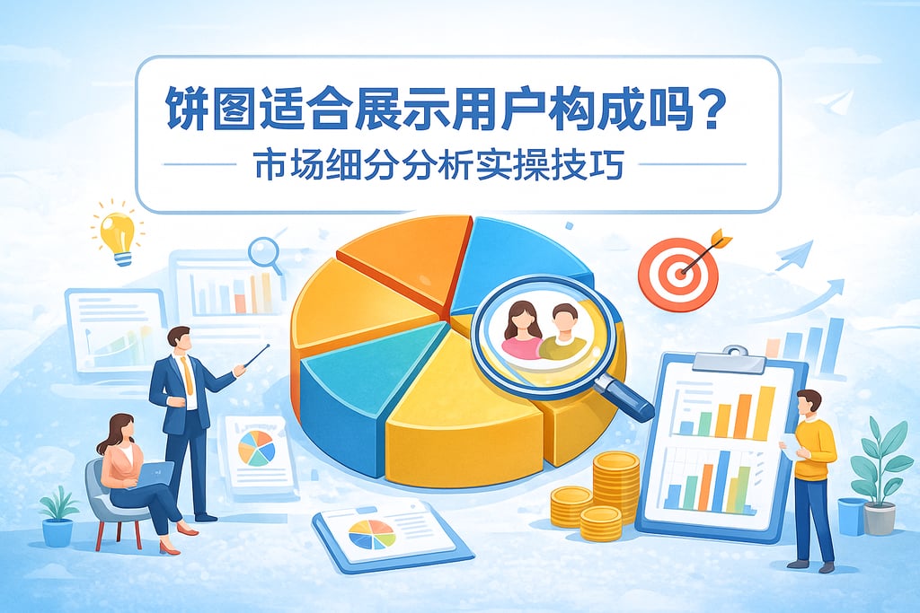 饼图适合展示用户构成吗？市场细分分析实操技巧