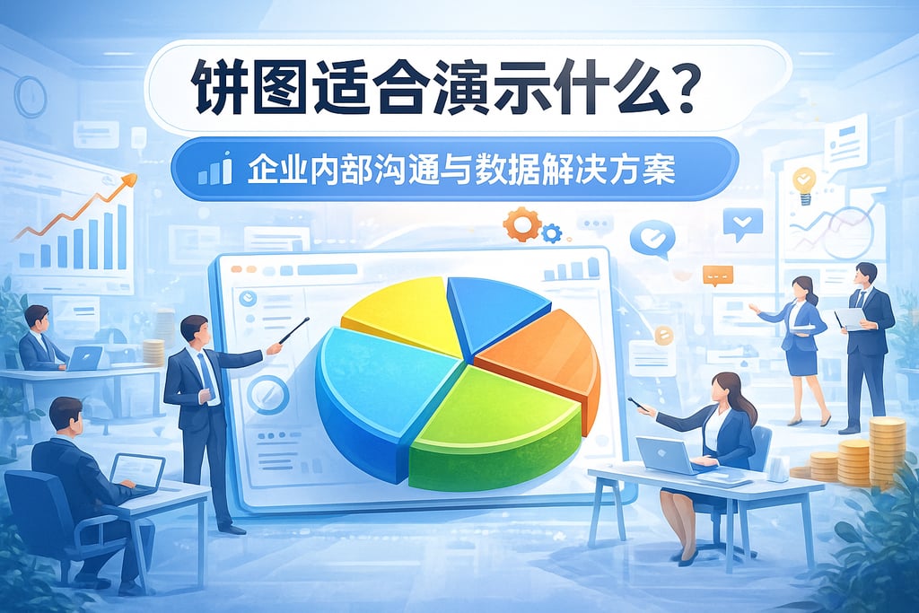 饼图适合演示什么？企业内部沟通数据解决方案