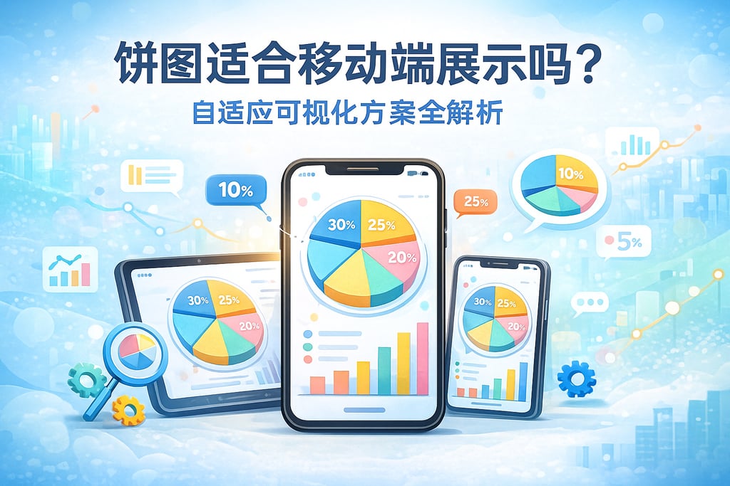 饼图适合移动端展示吗？自适应可视化方案全解析
