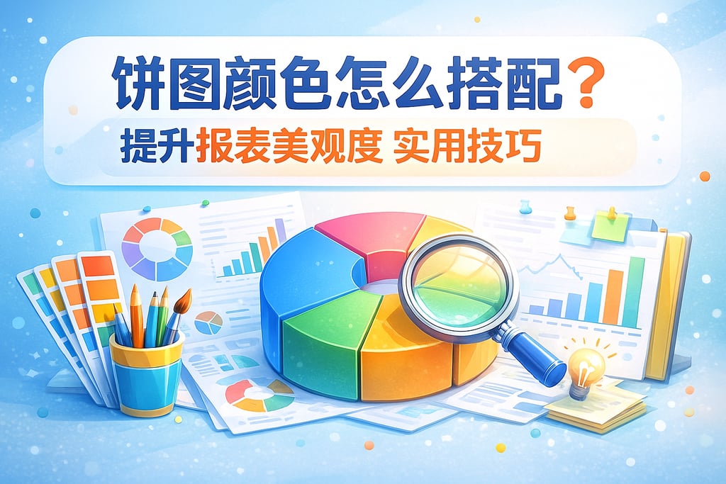 饼图颜色怎么搭配？提升报表美观度实用技巧