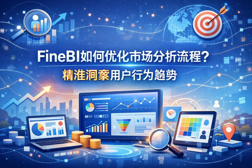 FineBI如何优化市场分析流程？精准洞察用户行为趋势
