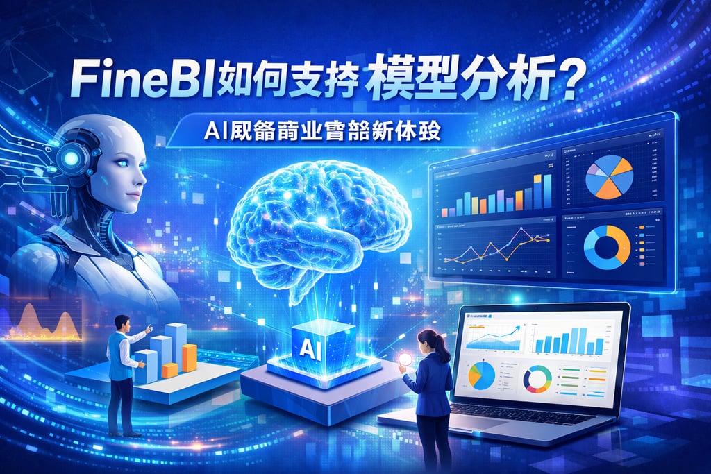 FineBI如何支持大模型分析？AI赋能商业智能新体验