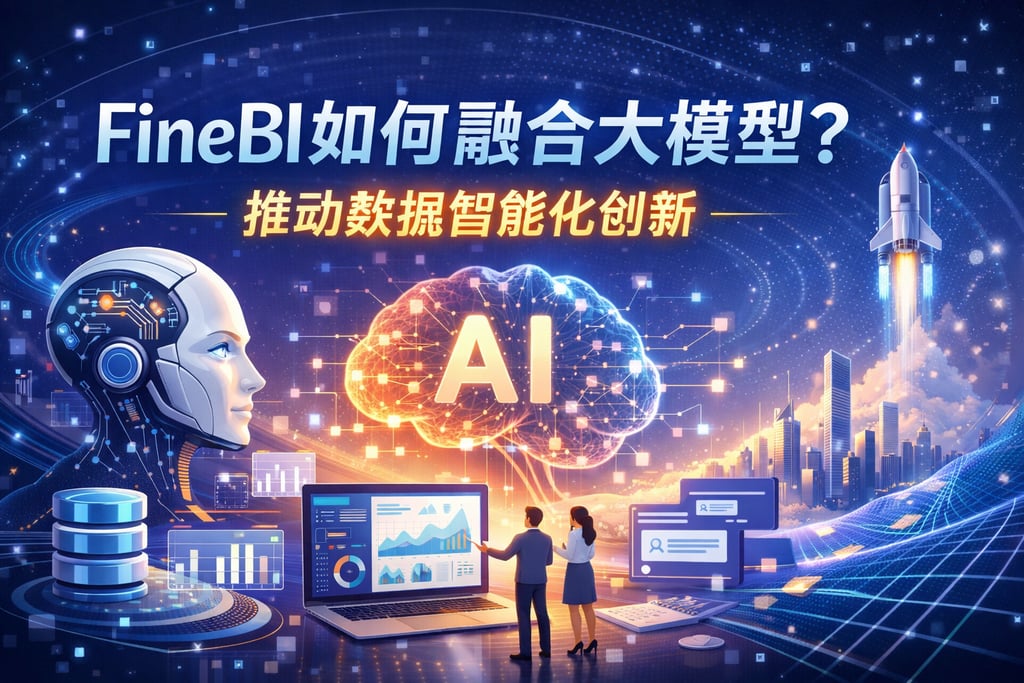 FineBI如何融合大模型？推动数据智能化创新