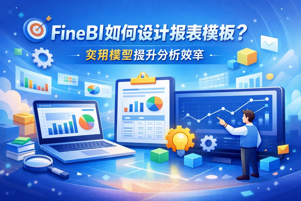 FineBI如何设计报表模板？实用模型提升分析效率