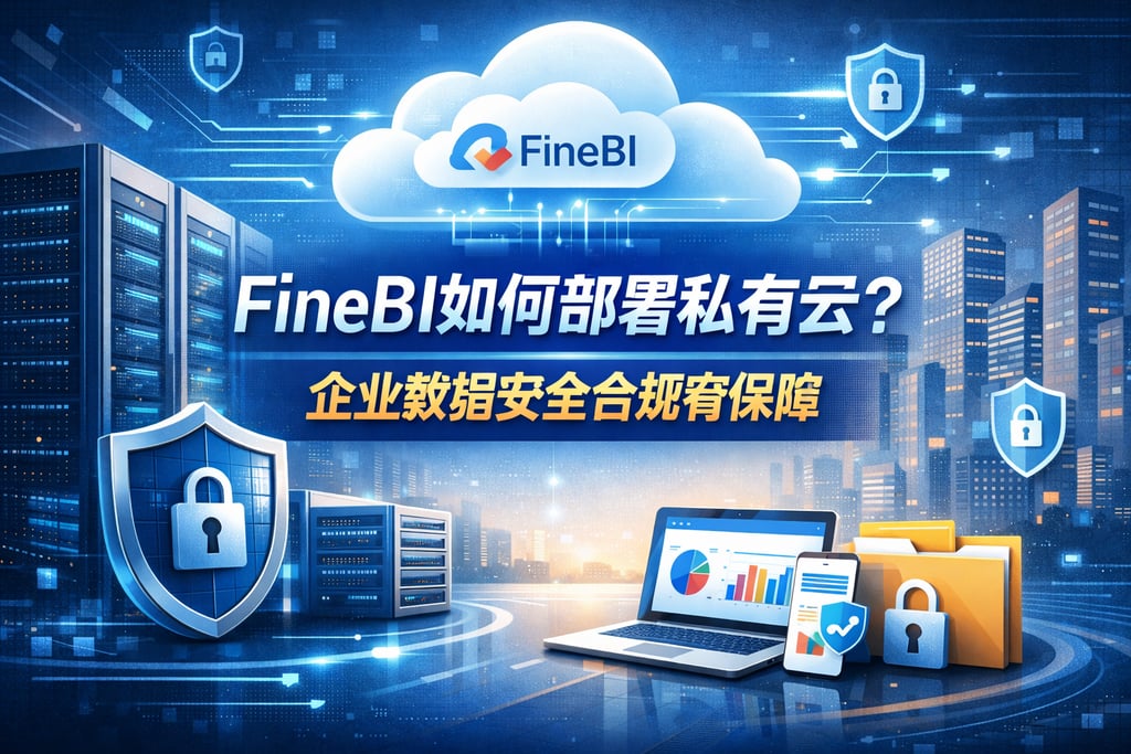 FineBI如何部署私有云？企业数据安全合规有保障