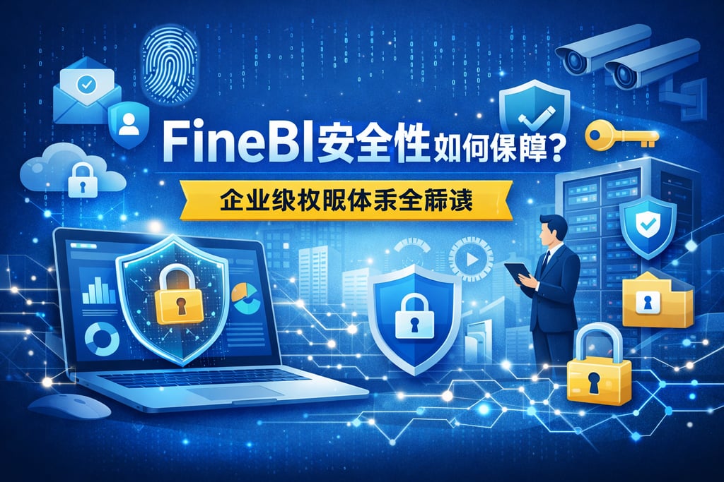 FineBI安全性如何保障？企业级权限体系全解读