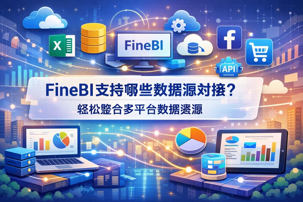 FineBI支持哪些数据源对接？轻松整合多平台数据资源