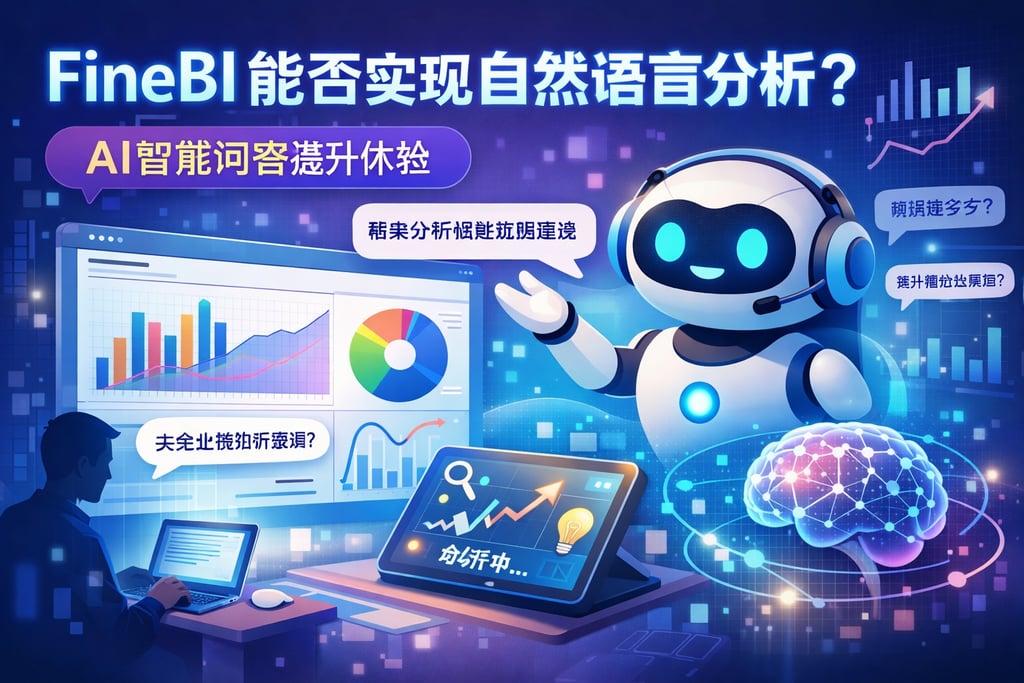 FineBI能否实现自然语言分析？AI智能问答提升体验