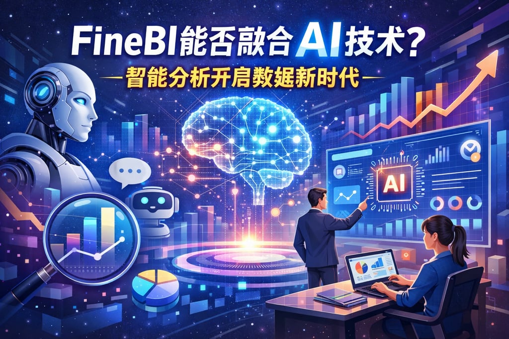 FineBI能否融合AI技术？智能分析开启数据新时代
