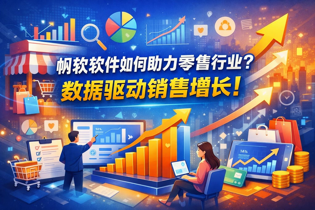 帆软软件如何助力零售行业？数据驱动销售增长