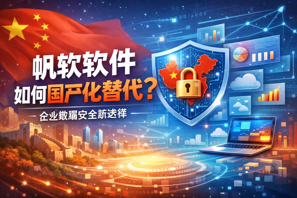 帆软软件如何国产化替代？企业数据安全新选择