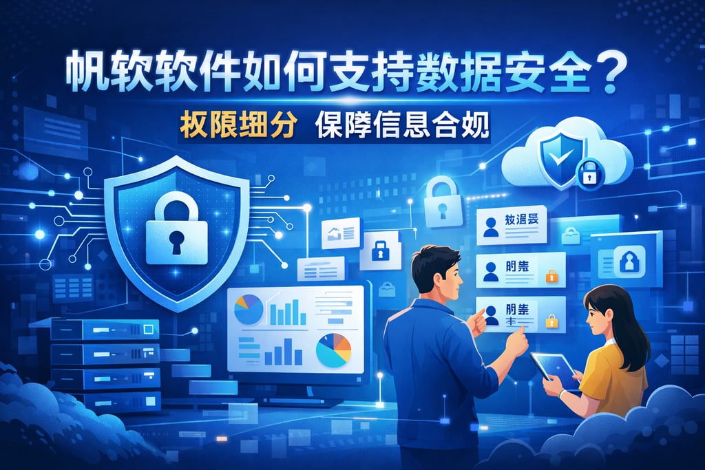 帆软软件如何支持数据安全？权限细分保障信息合规