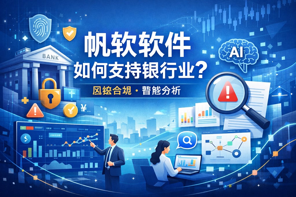 帆软软件如何支持银行业？风控合规智能分析