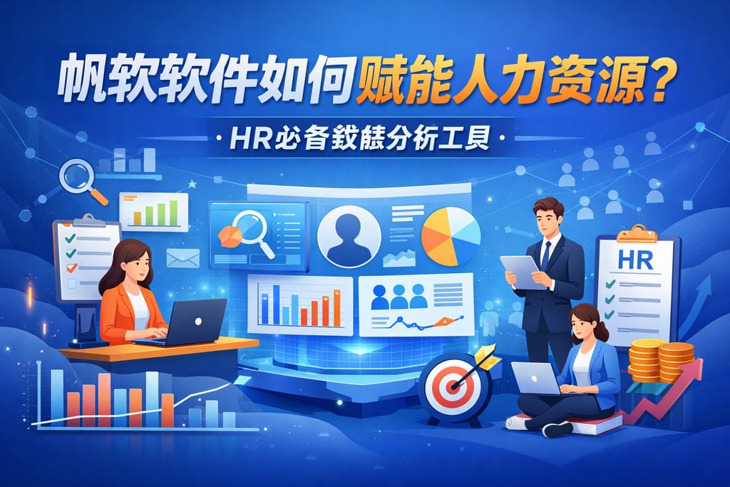 帆软软件如何赋能人力资源？HR必备数据分析工具