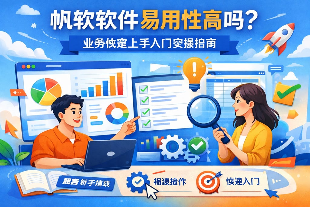 帆软软件易用性高吗？业务快速上手入门实操指南