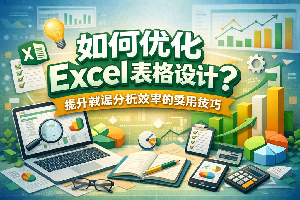如何优化Excel表格设计?提升数据分析效率的实用技巧 - FineBI数据分析知识库