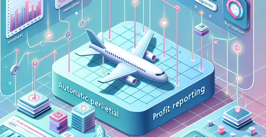 航空行业如何通过报表工具实现利润报表的周期性自动更新？