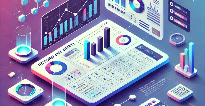 财务报表中的净资产收益率如何通过报表工具直观呈现？