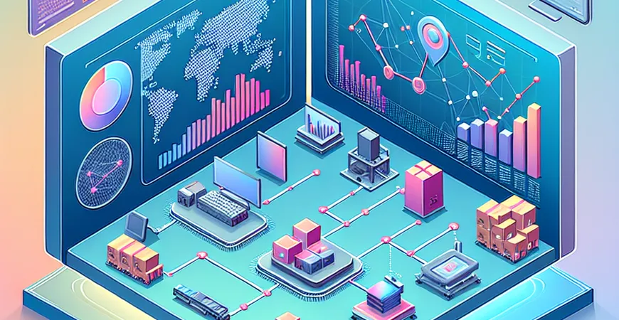 制造企业如何用3D大屏展示物流配送全景图？