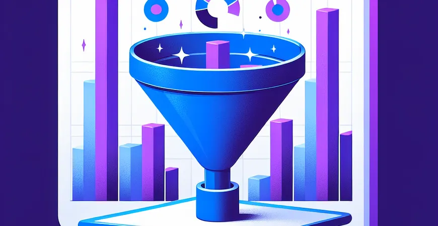 Excel如何做漏斗图？用堆叠柱图快速搞定