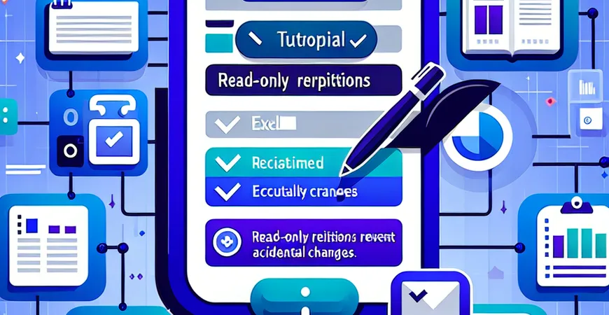 如何设置Excel只读权限？保护表格防止误改