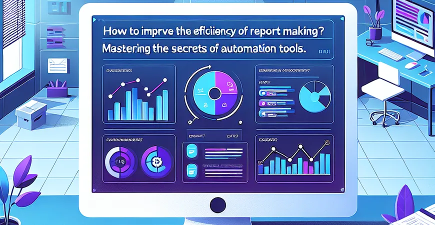 怎样提升报表制作的效率？掌握自动化工具诀窍