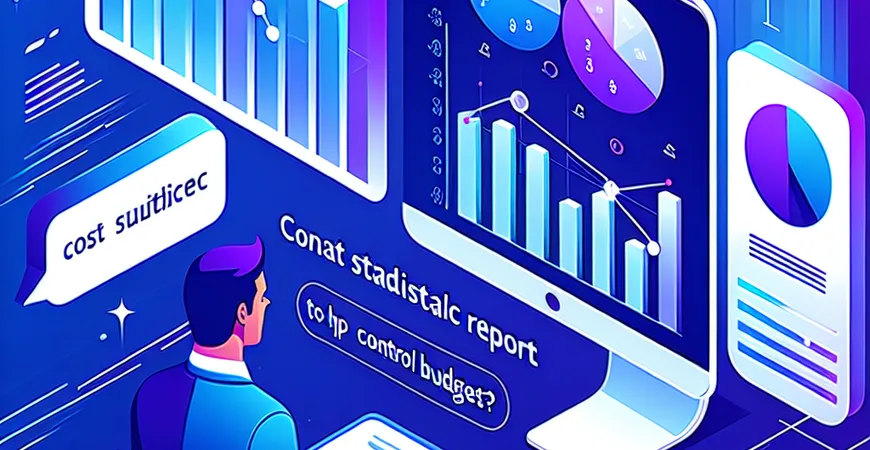 费用统计报表怎样设计？帮助企业控制预算