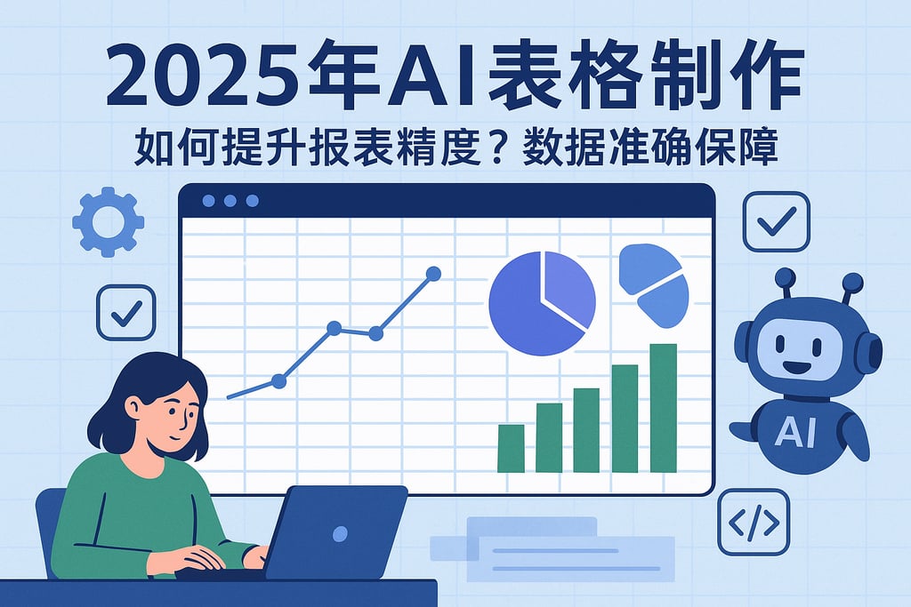 2025年AI表格制作如何提升报表精度？数据准确性保障
