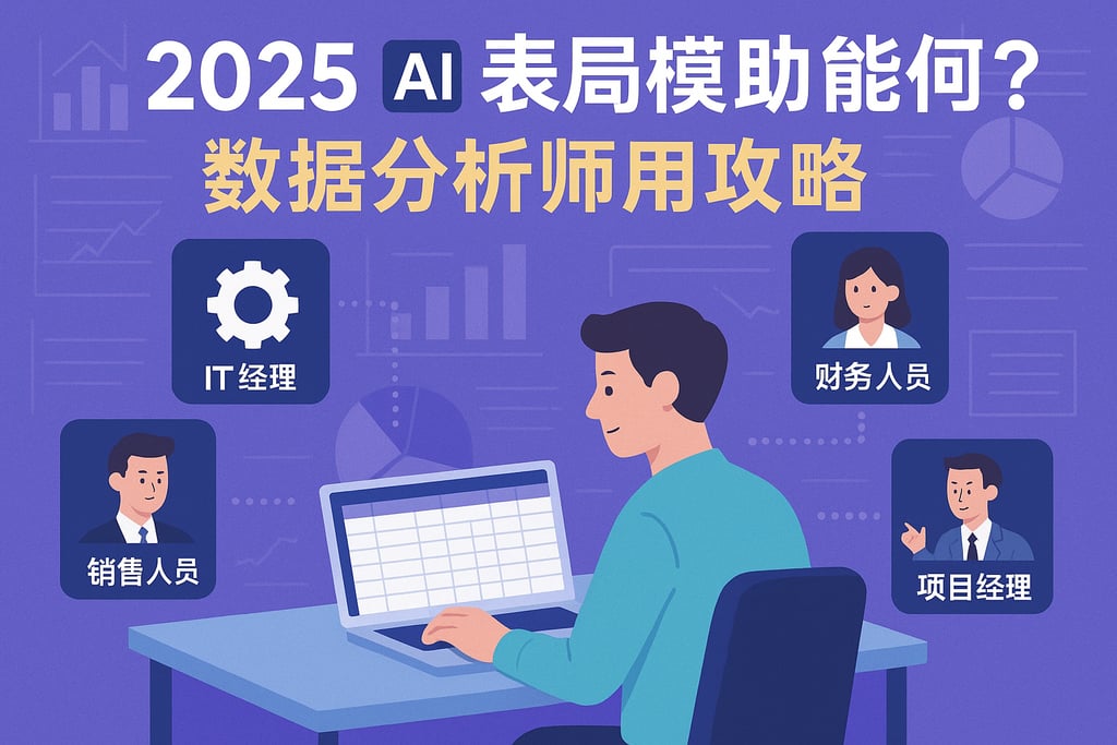 2025年AI表格支持哪些角色？数据分析师使用全攻略
