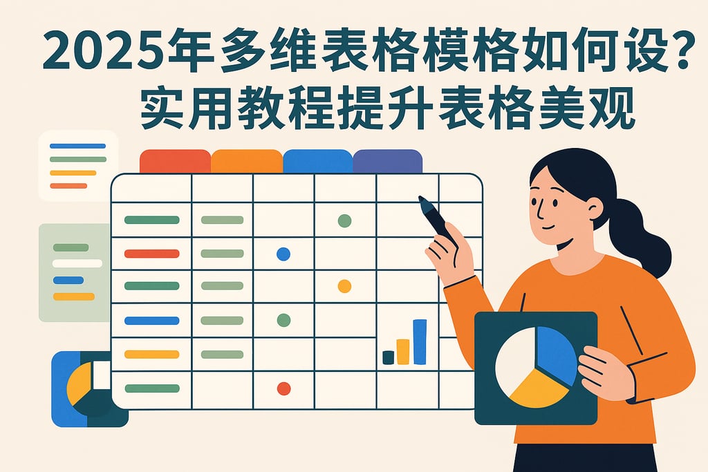 2025年多维表格模板如何设计？实用教程提升表格美观