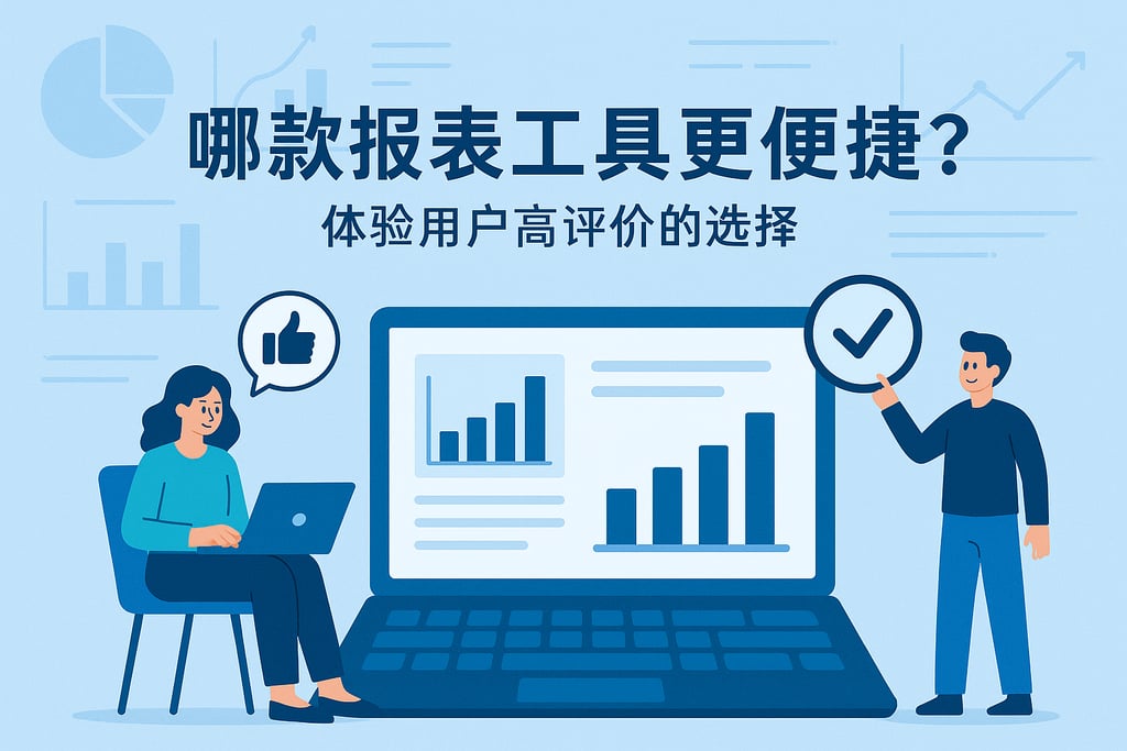 哪款报表工具更便捷？体验用户高评价的选择