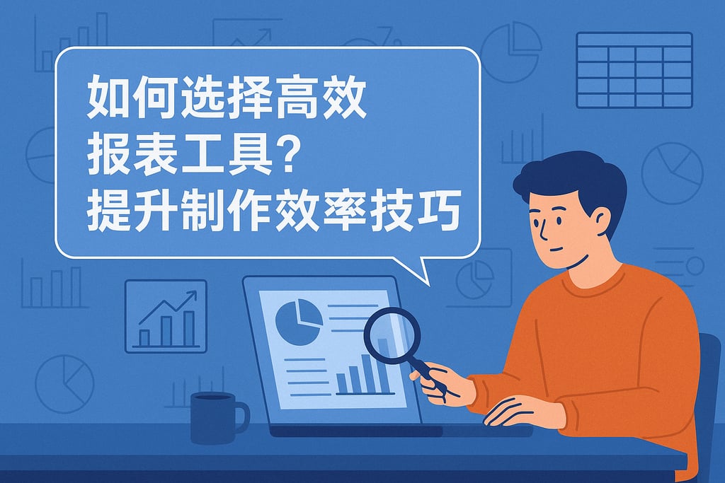 如何选择高效报表工具？提升制作效率技巧