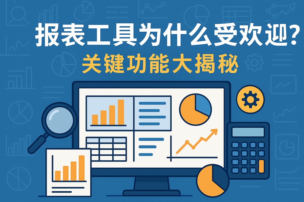 报表工具为什么受欢迎？关键功能大揭秘